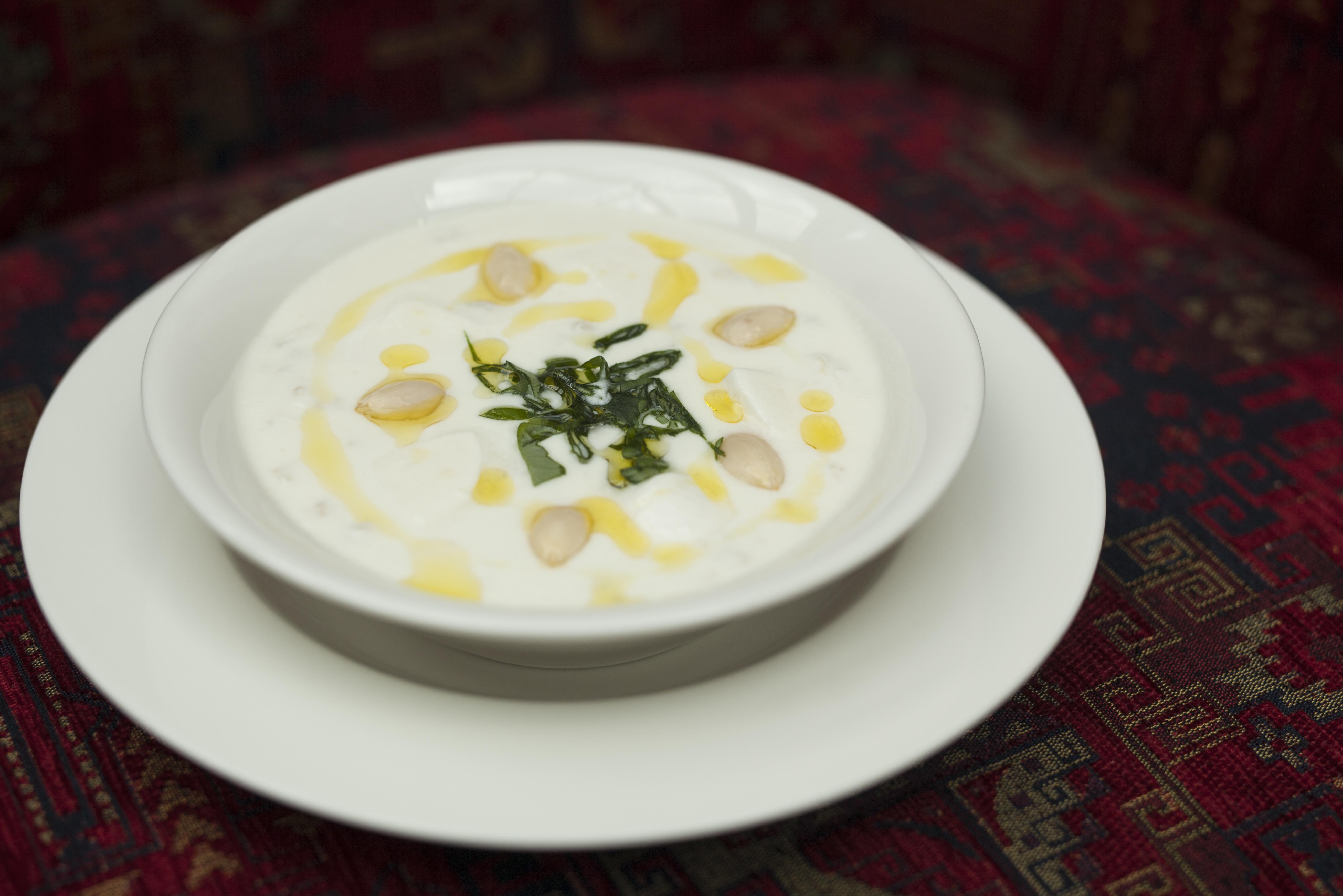 Grand Hotel Yerevan - Small Luxury Hotels Of The World Екстериор снимка Ayran with chickpeas
